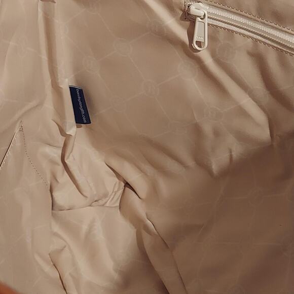 Barrington St. Anne Tote Women's Red White SFB Monogram Stripe Classic Bag NWOT - Picture 4 of 8